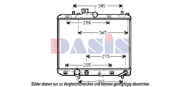 AKS DASIS Radiators, Motora dzesēšanas sistēma 320049N